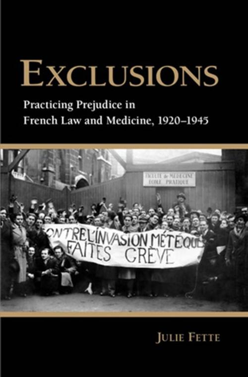 Cover of the book Exclusions by Julie Fette, Cornell University Press