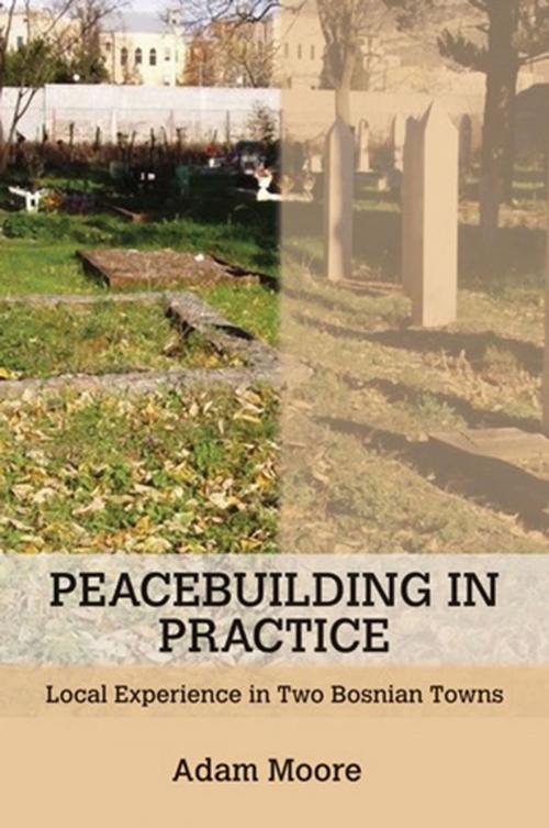 Cover of the book Peacebuilding in Practice by Adam Moore, Cornell University Press