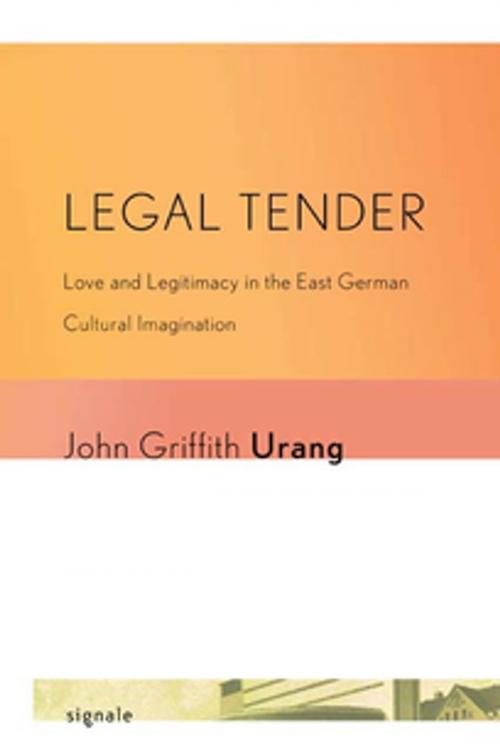 Cover of the book Legal Tender by John Griffith Urang, Cornell University Press