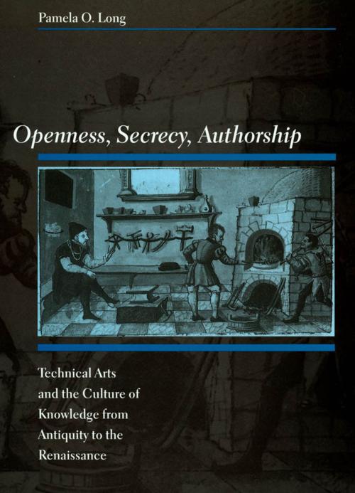 Cover of the book Openness, Secrecy, Authorship by Pamela O. Long, Johns Hopkins University Press