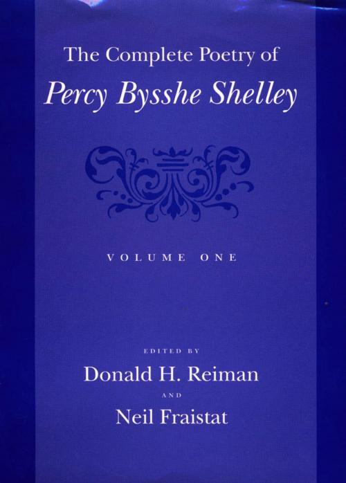 Cover of the book The Complete Poetry of Percy Bysshe Shelley by , Johns Hopkins University Press