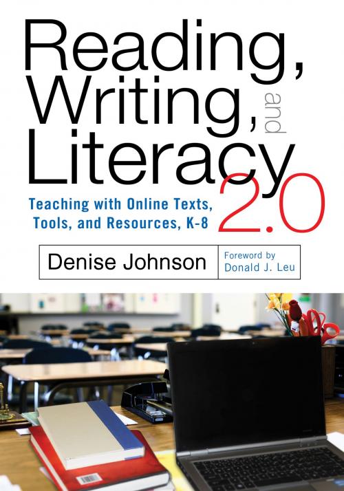 Cover of the book Reading, Writing, and Literacy 2.0 by Denise Johnson, Teachers College Press