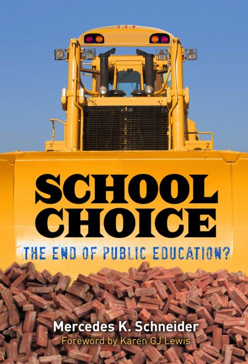 Cover of the book School Choice by Mercedes K. Schneider, Teachers College Press