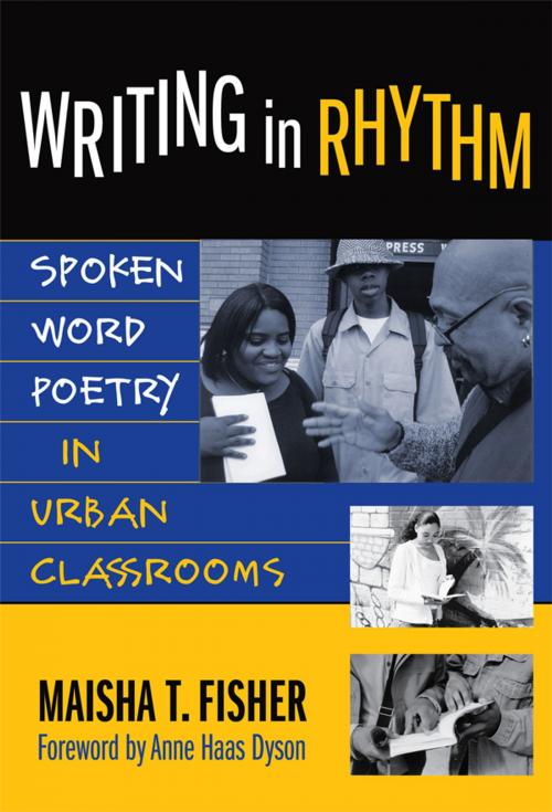 Cover of the book Writing in Rhythm by Maisha T. Fisher, Teachers College Press