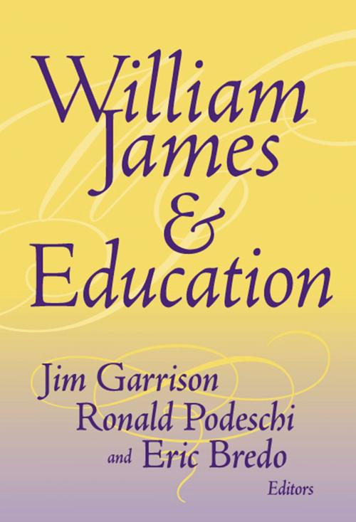 Cover of the book William James and Education by , Teachers College Press