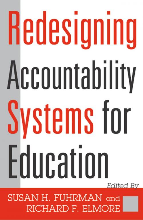 Cover of the book Redesigning Accountability Systems for Education by , Teachers College Press