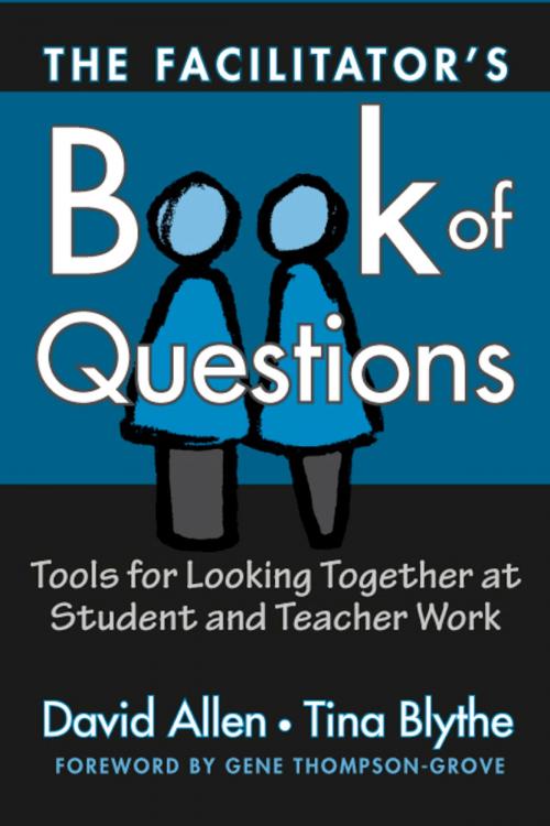 Cover of the book The Facilitator's Book of Questions by David Allen, Tina Blythe, Teachers College Press