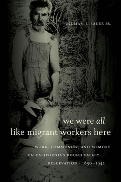 Cover of the book We Were All Like Migrant Workers Here by William J. Bauer, The University of North Carolina Press