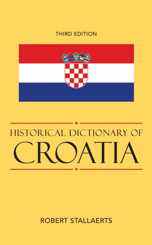 Cover of the book Historical Dictionary of Croatia by Robert Stallaerts, Scarecrow Press