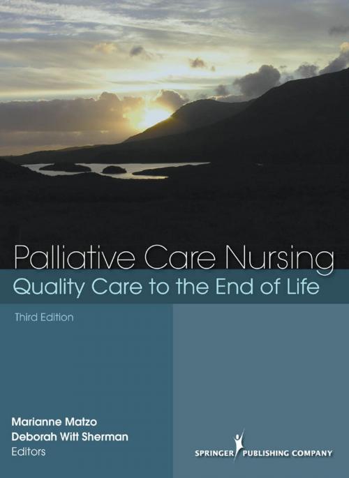 Cover of the book Palliative Care Nursing by Gary Martin, PhD, Springer Publishing Company