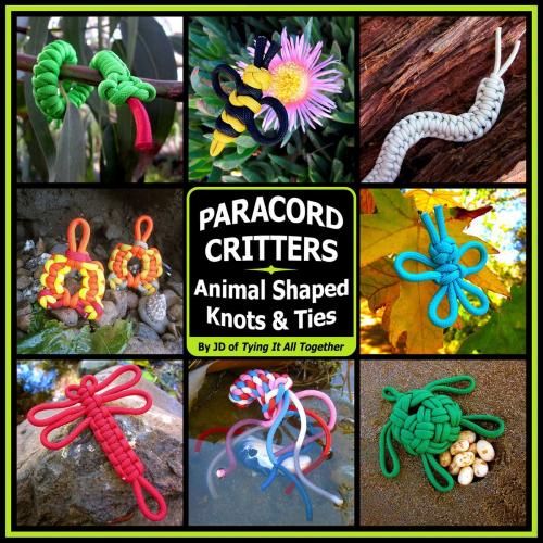 Cover of the book Paracord Critters by J.D. Lenzen, 4th Level Indie