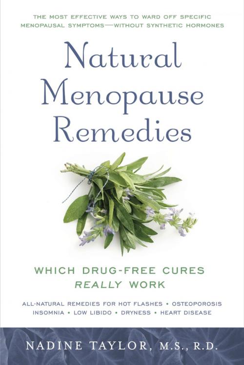 Cover of the book Natural Menopause Remedies by Nadine Taylor, Penguin Publishing Group