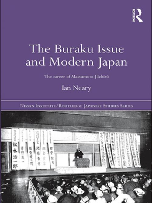 Cover of the book The Buraku Issue and Modern Japan by Ian Neary, Taylor and Francis