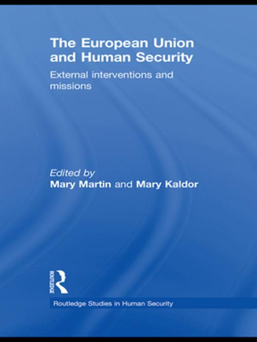 Cover of the book The European Union and Human Security by , Taylor and Francis