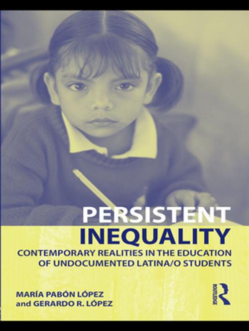 Cover of the book Persistent Inequality by Maria Pabon Lopez, Gerardo R. Lopez, Taylor and Francis