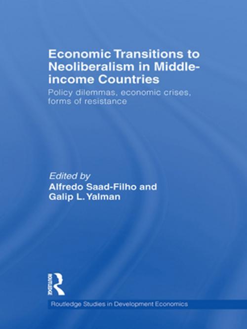 Cover of the book Economic Transitions to Neoliberalism in Middle-Income Countries by , Taylor and Francis