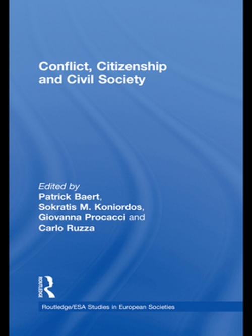 Cover of the book Conflict, Citizenship and Civil Society by , Taylor and Francis