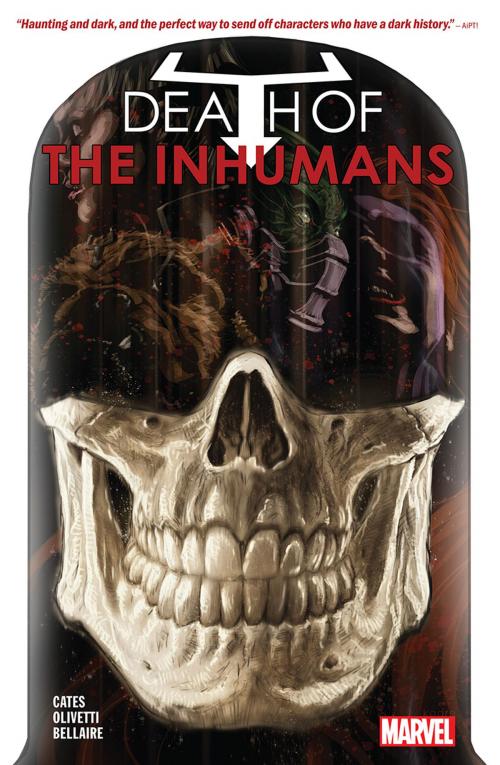 Cover of the book Death Of The Inhumans by Donny Cates, Marvel Entertainment
