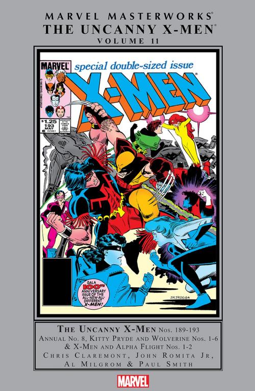 Cover of the book Marvel Masterworks by Chris Claremont, Marvel Entertainment