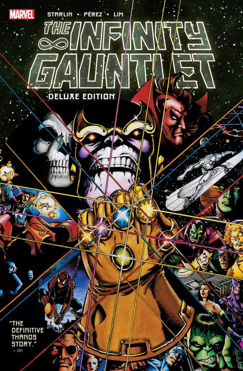 Cover of the book Infinity Gauntlet by Jim Starlin, Marvel Entertainment