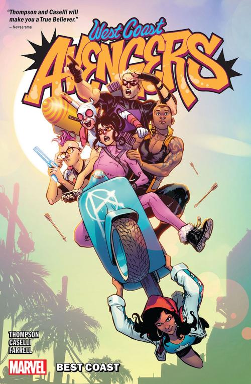 Cover of the book West Coast Avengers Vol. 1 by Kelly Thompson, Marvel Entertainment