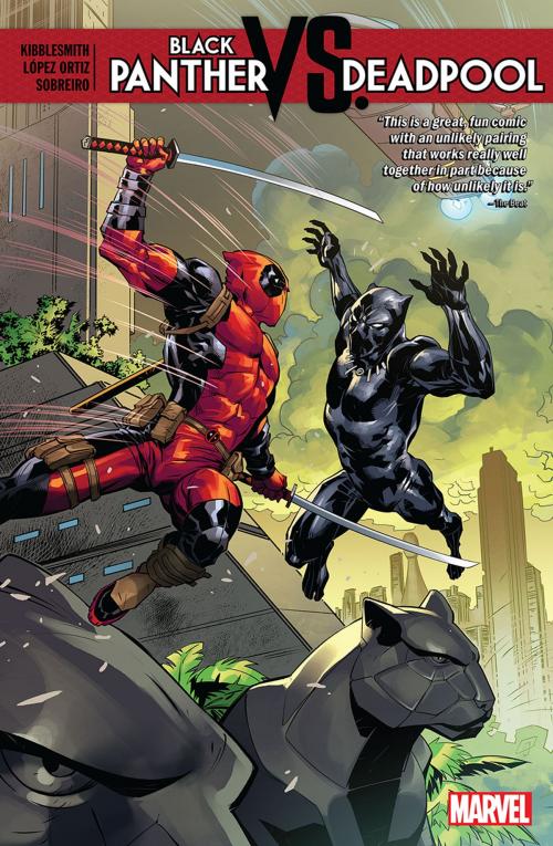 Cover of the book Black Panther Vs. Deadpool by Daniel Kibblesmith, Marvel Entertainment