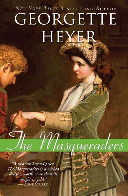 Cover of the book The Masqueraders by Georgette Heyer, Sourcebooks