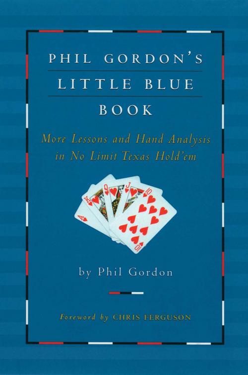 Cover of the book Phil Gordon's Little Blue Book by Phil Gordon, Gallery Books