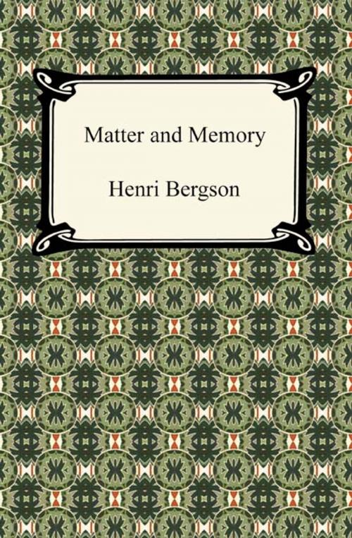 Cover of the book Matter and Memory by Henri Bergson, Neeland Media LLC