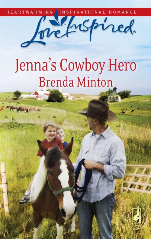 Cover of the book Jenna's Cowboy Hero by Brenda Minton, Steeple Hill