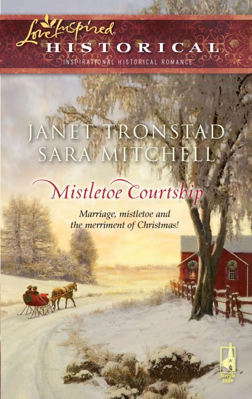 Cover of the book Mistletoe Courtship by Janet Tronstad, Sara Mitchell, Steeple Hill
