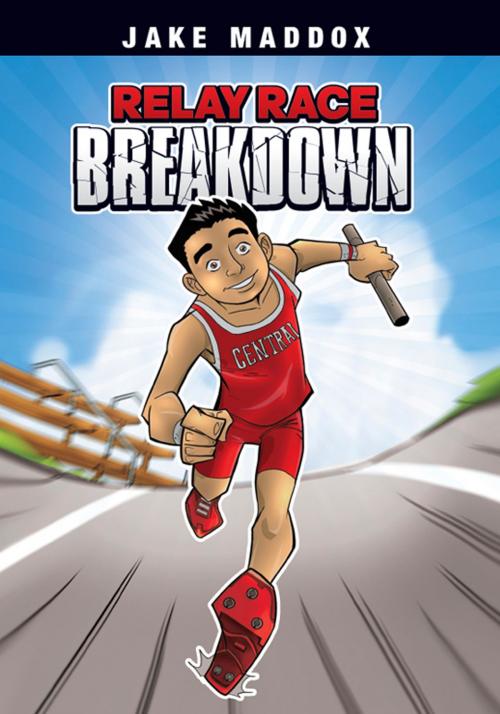 Cover of the book Relay Race Breakdown by Jake Maddox, Capstone