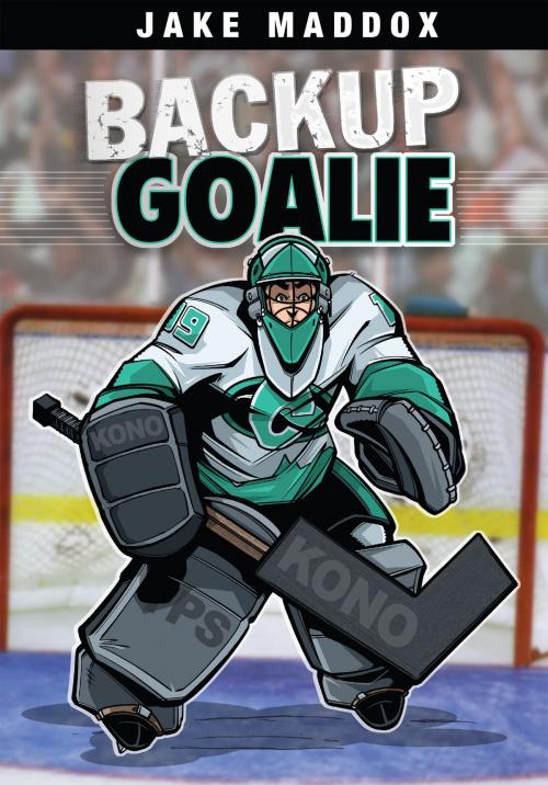 Cover of the book Backup Goalie by Jake Maddox, Capstone