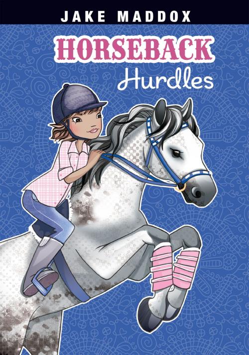 Cover of the book Horseback Hurdles by Jake Maddox, Capstone