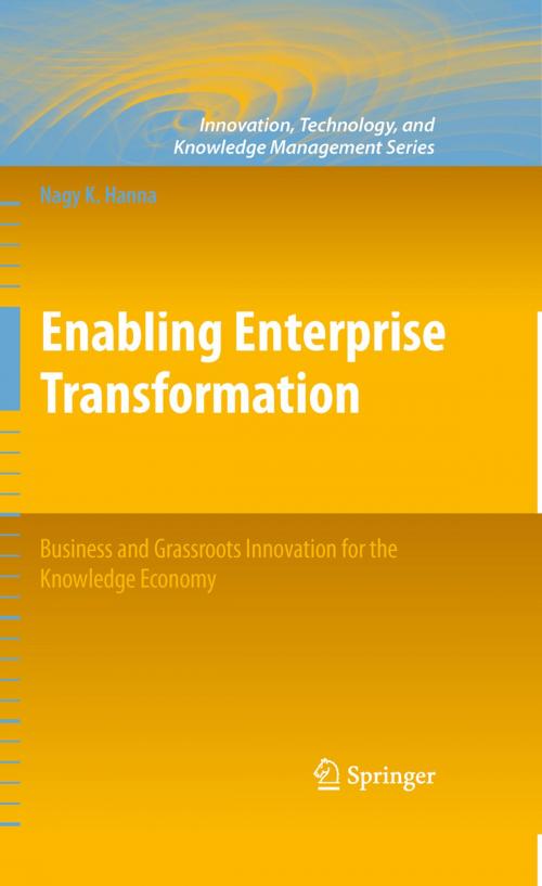 Cover of the book Enabling Enterprise Transformation by Nagy K. Hanna, Springer New York