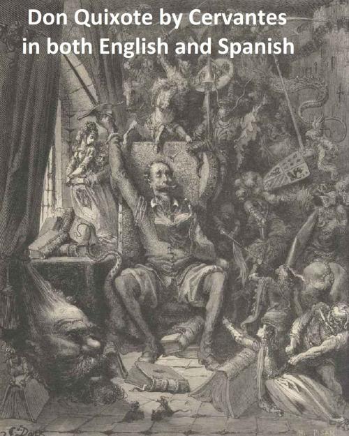 Cover of the book Don Quixote in both English and Spanish by Miguel de Cervantes, B&R Samizdat Express