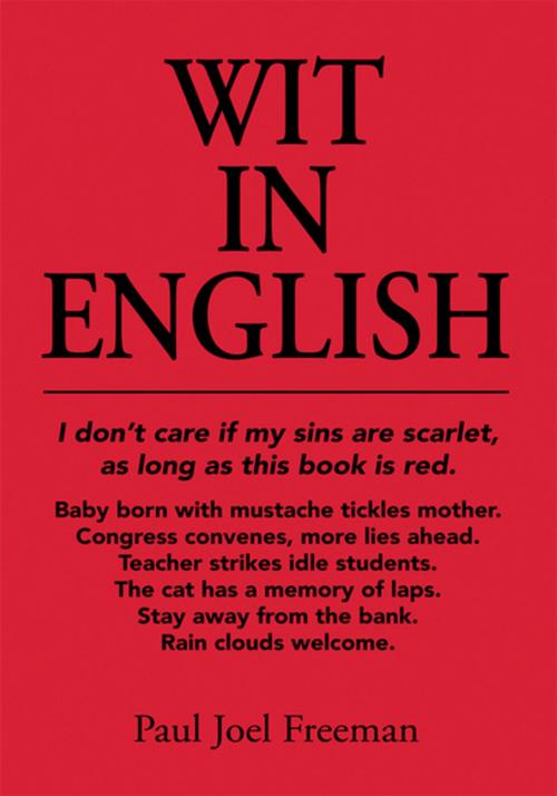 Cover of the book Wit in English by Paul Joel Freeman, Xlibris US