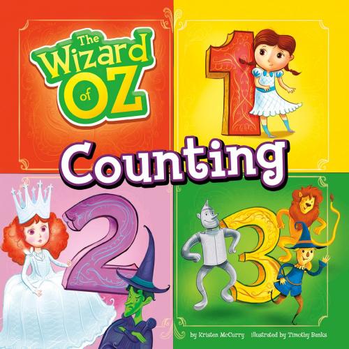 Cover of the book The Wizard of Oz Counting by Kristen McCurry, Capstone