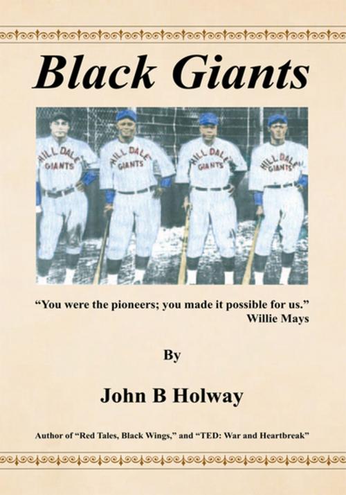 Cover of the book Black Giants by John B. Holway, Xlibris US