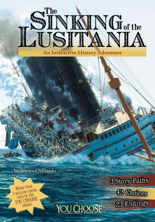 Cover of the book The Sinking of the Lusitania by Steven Anthony Otfinoski, Capstone