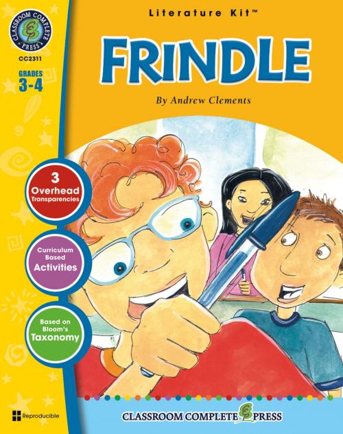 Cover of the book Frindle - Literature Kit Gr. 3-4: A State Standards-Aligned Literature Kit™ by Staci Marck, Classroom Complete Press Ltd