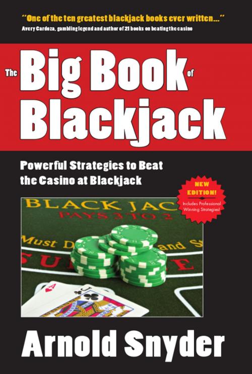 Cover of the book Big Book of Blackjack by Arnold Snyder, Cardoza Publishiing