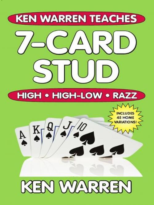 Cover of the book Ken Warren Teaches 7-Card Stud by Ken Warren, Cardoza Publishiing