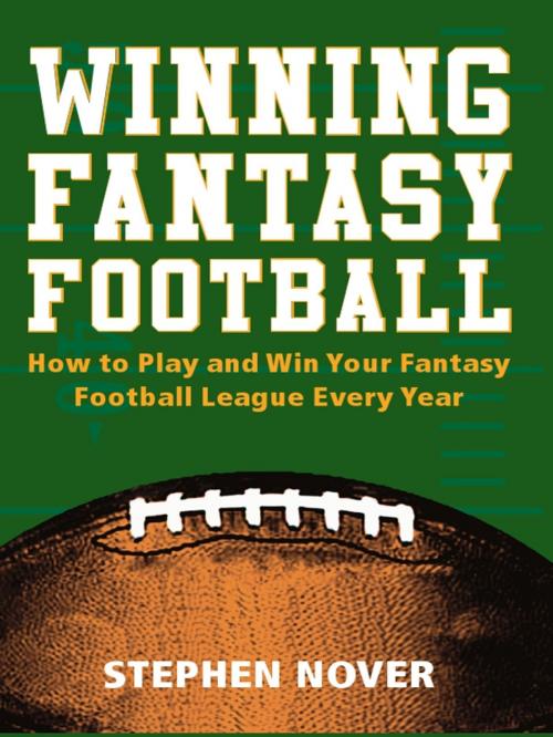 Cover of the book Winning Fantasy Football by Stephen Nover, Cardoza Publishiing