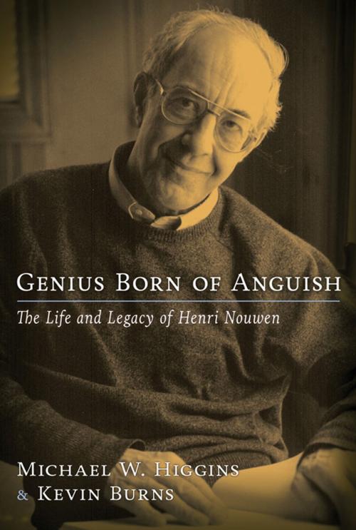 Cover of the book Genius Born of Anguish: The Life and Legacy of Henri Nouwen by Michael W. Higgins and Kevin Burns, Paulist Press™