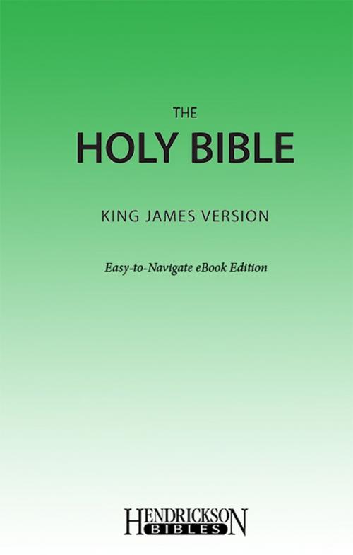 Cover of the book KJV Easy Navigate eBook by Hendrickson Publishers, Hendrickson Publishers