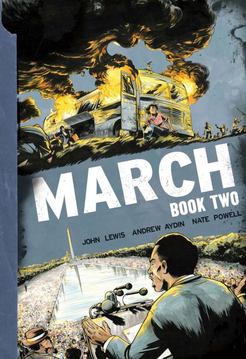 Cover of the book March: Book Two by John Robert Lewis, Andrew Aydin, Nate Powell, IDW Publishing