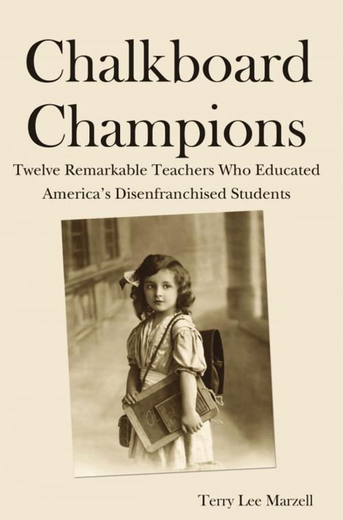 Cover of the book Chalkboard Champions: Twelve Remarkable Teachers Who Educated America's Disenfranchised Students by Terry Lee Marzell, Wheatmark