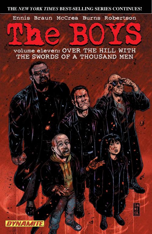 Cover of the book The Boys Vol. 11: Over The Hill With The Swords Of A thousand Men by Garth Ennis, Dynamite Entertainment