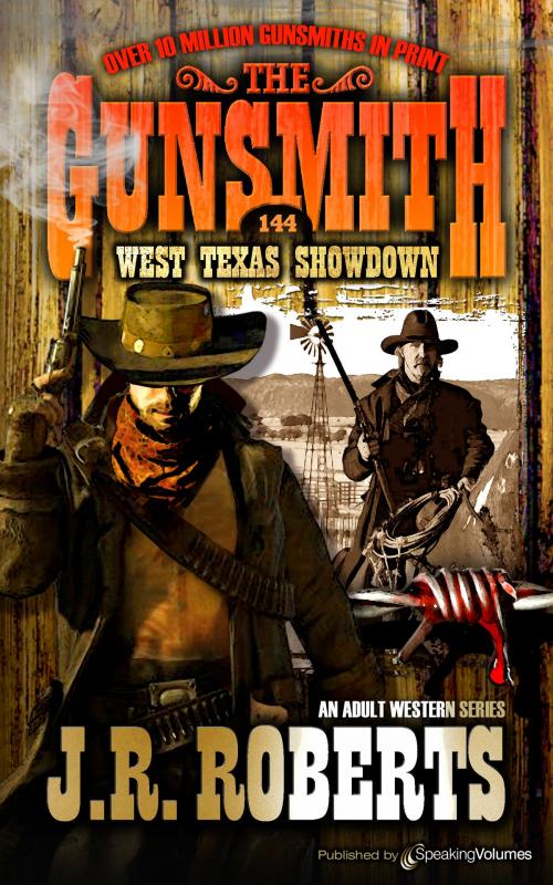 Cover of the book West Texas Showdown by J.R. Roberts, Speaking Volumes